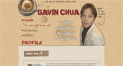 Desktop Screenshot of gavinchua.com